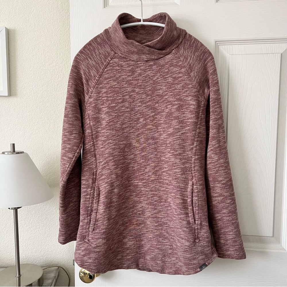 Prana 💚 Women's Tunic Sweatshirt Organic Cotton XS